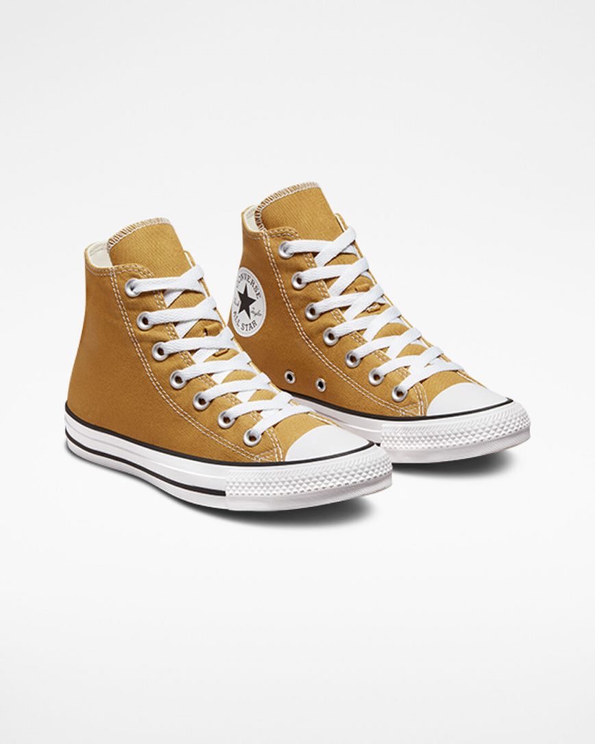 Men's Converse Chuck Taylor All Star Seasonal Color High Top Shoes Orange | AU 5604EB